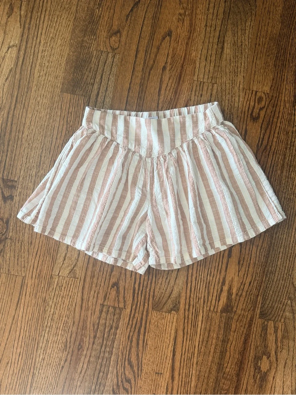 Old Navy Girls’ Striped Pull-On Shorts, Size L (10-12)